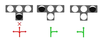Сигналы светофора для трамваев Сигналы бело-лунного светофора